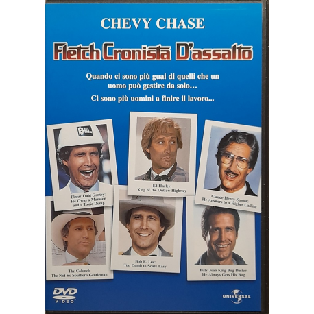 Dvd Fletch cronista d'assalto con Chevy Chase 1989 Usato