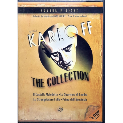 Dvd Boris Karloff - The Collection Horror d'Essai n° 4 cofanetto 5 dischi Usato