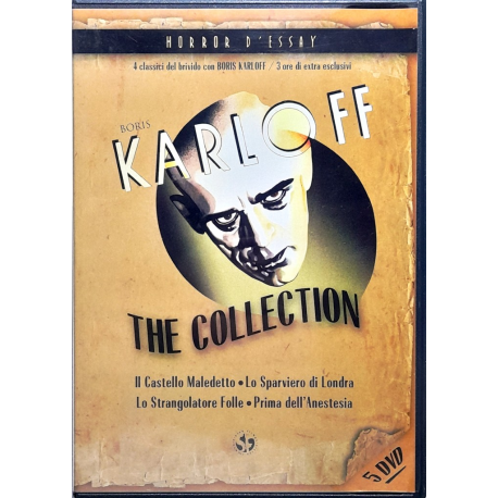 Dvd Boris Karloff - The Collection Horror d'Essai n° 4 cofanetto 5 dischi Usato