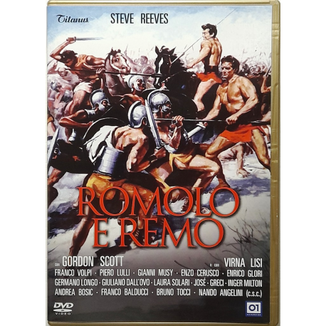 Dvd Romolo e Remo di Sergio Corbucci 1961 Usato