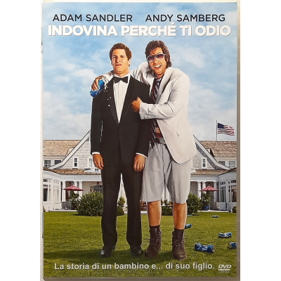 Dvd Indovina perché ti odio con Adam Sandler 2012 Usato