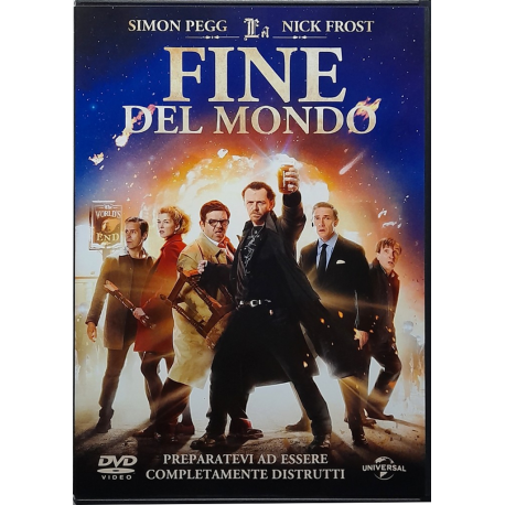 Dvd La Fine del Mondo con Simon Pegg 2013 Usato