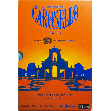 Dvd Tutto il meglio di Carosello 1957-1977 con libro Einaudi 240 pp. Usato
