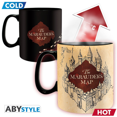Harry Potter Marauder map Heat Change Mug 