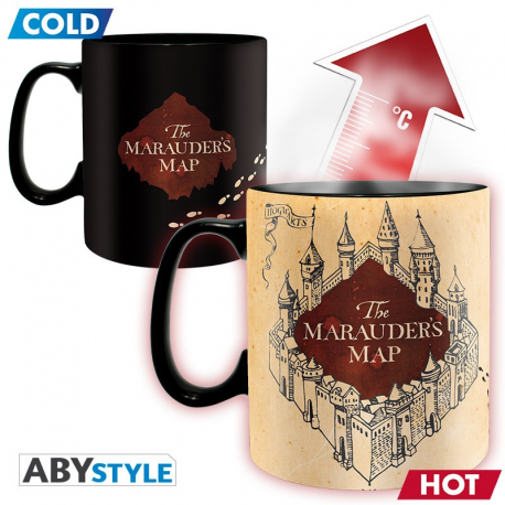 Harry Potter Marauder map Heat Change Mug 