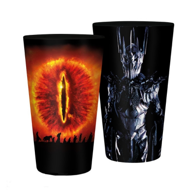 Bicchiere in vetro Ufo Robot Goldrake Grendizer & Duke XXL Glass 400ml ABYstyle