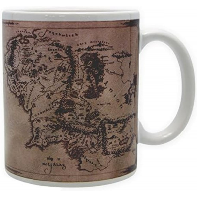 Tazza in ceramica Lord of the Rings Middle Earth Map Mug 320 ml ABYstyle