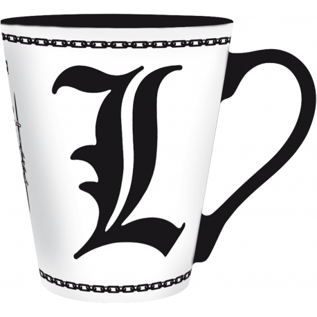 Tazza in ceramica Death Note L white Coffe Mug 250 ml ABYstyle