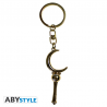 Portachiavi Sailor Moon - Moon stick 3D metal Keychain 7cm ABYstyle
