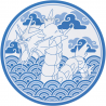 Set 4 piatti in ceramica Pokemon Japanese Style Set of 4 Plates 21cm ABYstyle