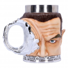 Tazza Boccale in resina Terminator 2 Judgment day T-1000 3D Tankard Mug 16cm