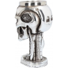 Coppa Calice in resina Terminator 2 Judgment day T-800 3D Head Goblet 18cm