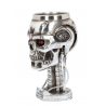 Coppa Calice in resina Terminator 2 Judgment day T-800 3D Head Goblet 18cm