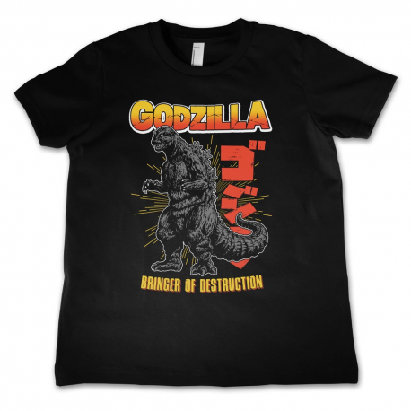 T-shirt Godzilla - Bringer of Destruction Kids maglietta Bambino Hybris