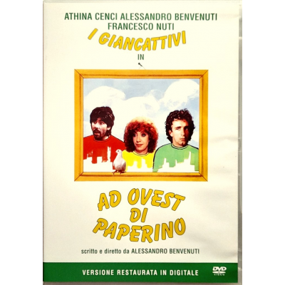 Dvd Ad ovest di Paperino di Alessandro Benvenuti 1981 Usato