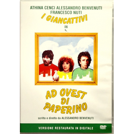 Dvd Ad ovest di Paperino di Alessandro Benvenuti 1981 Usato