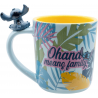 Tazza in ceramica Lilo & Stitch Hawaiian Stitch 3D handle Mug 460ml ABYstyle