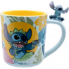 Tazza in ceramica Lilo & Stitch Hawaiian Stitch 3D handle Mug 460ml ABYstyle