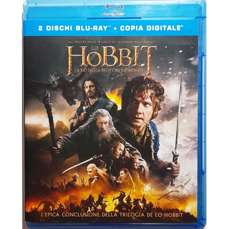 Blu-ray Lo Hobbit - La battaglia delle cinque armate - Edizione 2 dischi Usato