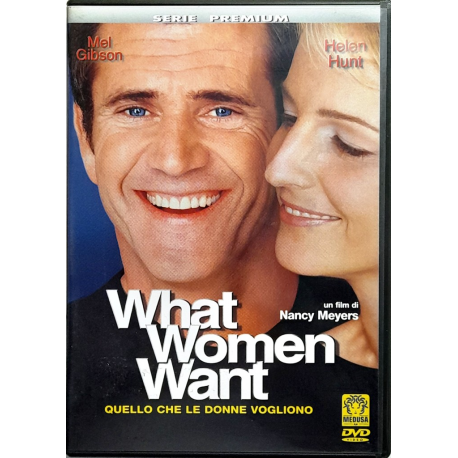 Dvd What Women Want - ed. serie premium con Mel Gibson 2000 Usato
