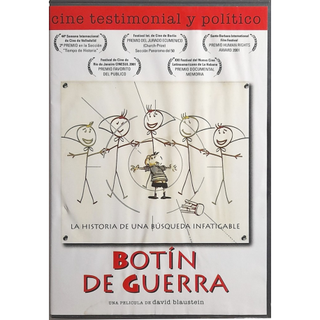 Dvd Botín de guerra [Edizione Argentina] di David Blaustein 2000 Usato