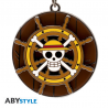 Portachiavi One Piece Thousand Sunny's Helm moving metal Keychain 5cm ABYstyle