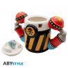 Tazza 3D con coperchio One Piece Iron Pirate Franky shogun shaped Mug ABYstyle