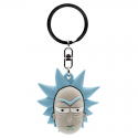 Portachiavi 3D Rick and Morty Rick Sanchez head PVC Keychain 5cm ABYstyle