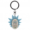 Portachiavi 3D Rick and Morty Rick Sanchez head PVC Keychain 5cm ABYstyle