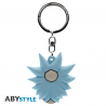 Portachiavi 3D Rick and Morty Rick Sanchez head PVC Keychain 5cm ABYstyle