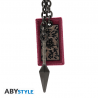 Portachiavi Naruto Shippuden Kunai & explosive tag 3D metal Keychain ABYstyle