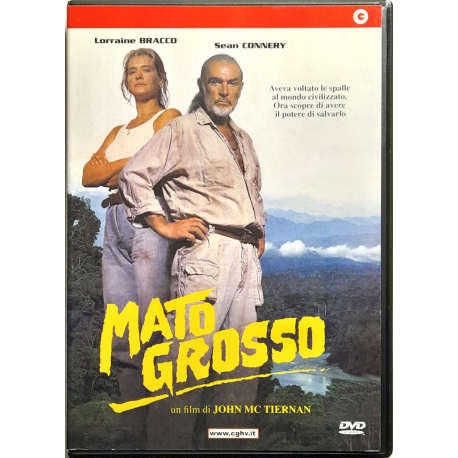 Dvd Mato Grosso di John McTiernan con Sean Connery 1992 Usato