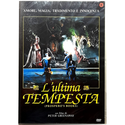 Dvd L'Ultima tempesta di Peter Greenaway 1991 Nuovo