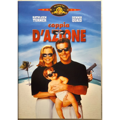 Dvd Coppia d'azione con Kathleen Turner e Dennis Quaid 1993 Usato