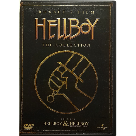 Dvd Hellboy - The Collection boxset 2 film di Guillermo del Toro Usato