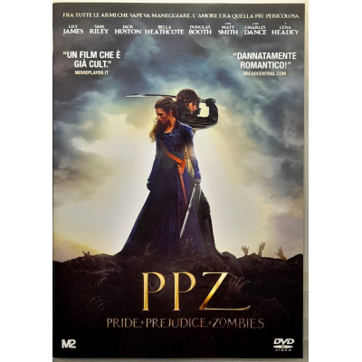 Dvd PPZ - Pride and Prejudice and Zombies con Lily James 2016 Usato