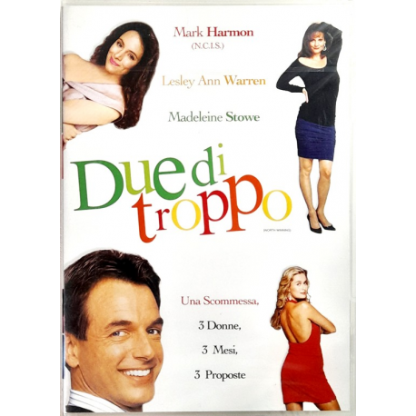 Dvd Due di troppo con Madeleine Stowe 1989 Nuovo