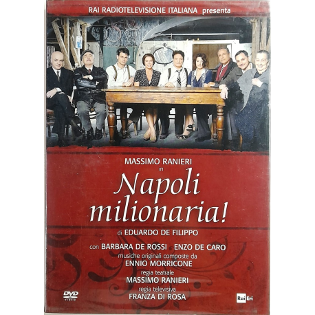 Dvd Napoli Milionaria! - ed. slipcase di Massimo Ranieri 2011 Nuovo