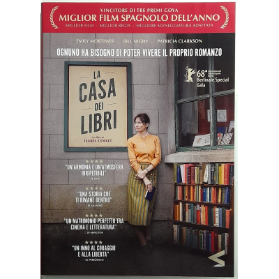 Dvd La Casa dei Libri con Emily Mortimer 2017 Usato