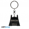 Portachiavi Jurassic Park Park's Gates metal Keychain 4cm ABYstyle