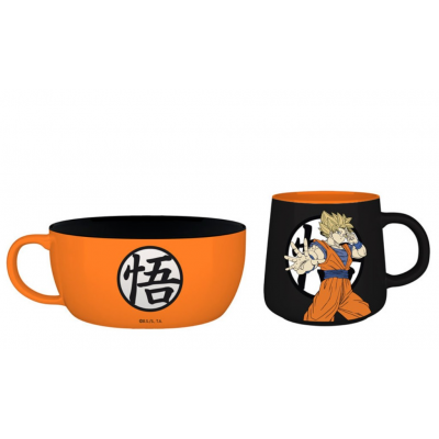 Set Tazza e Ciotola Dragon Ball Z Goku Breakfast Set Mug + Bowl ABYstyle