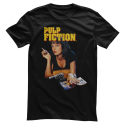 T-shirt Pulp Fiction Baby Mia Wallace maglia uomo Hybris