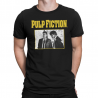 T-shirt Pulp Fiction Vince & Jules at Jimmy's house maglia uomo Hybris