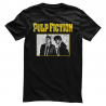 T-shirt Pulp Fiction Vince & Jules at Jimmy's house maglia uomo Hybris