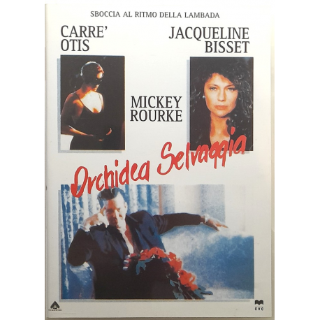 Dvd Orchidea Selvaggia con Mickey Rourke 1989 Usato