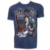 T-shirt Blue Star Wars Galactax Characters personaggi maglia Uomo ufficiale film