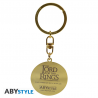 Portachiavi Lord of the Rings Gollum in One Ring metal Keychain 4cm ABYstyle