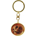Portachiavi Lord of the Rings Gollum in One Ring metal Keychain 4cm ABYstyle