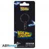 Portachiavi Back to the Future logo metal Keychain 5cm ABYstyle