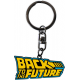 Portachiavi Back to the Future logo metal Keychain 5cm ABYstyle